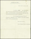 Document A4 à en-tête "Milice Française - le secrétaire général" (Paris 11 aout 1944) : accrédiatiion pour évacuer les familles de miliciens