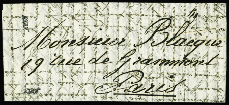 Tentative d'entrée de Belay le 30 octobre 1870 pour