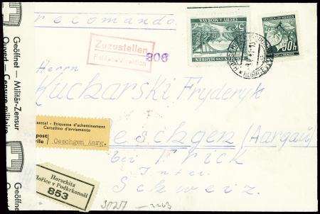 1939-45 Sammlung Böhmen und Mähren, postfr., Briefe und Karten