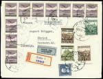 1939-45 Sammlung Böhmen und Mähren, postfr., Briefe und Karten