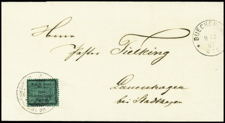 Deutsches Reich, 1874-1917, 2-bändige Sammlung Averszettel bzw. Avers- und Ablösungsstempel