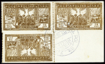 1942, Polish troops incorporated in the Soviet Army: die Briefmarkenausgabe