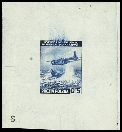 1941-45 Polnische Truppen in Grossbritannien: Ausstellungssammlung in 2 Lindner Alben