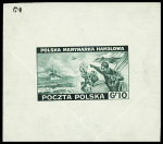 1941-45 Polnische Truppen in Grossbritannien: Ausstellungssammlung in 2 Lindner Alben