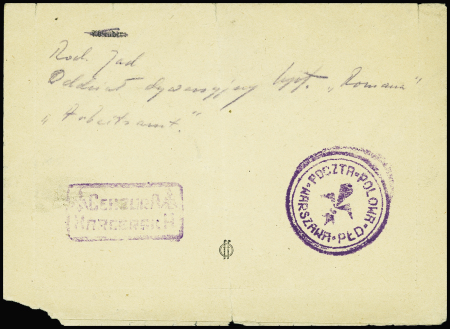 1944, Poland Polen, Warschauer Aufstand, Brief mit Pfadfinderpost befördert, 
