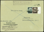 1939-40, POLAND - DT. REICH: DEUTSCHE DIENSTPOST OSTEN - Sammlung in 1 Lindner Album