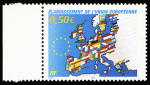 N°3666 0,50€ Elargissement de l'UE, variété légende