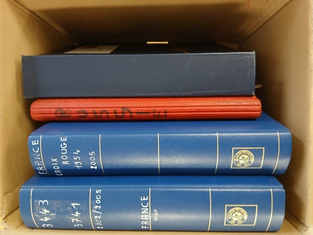 1860-2005, Collection de France en 8 volumes YT, avec