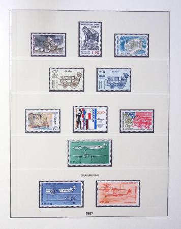 1960-2012, Lot de France pour faciale, (avec une collection