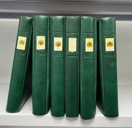 1849-1999, Mint and used collection of Belgium in six