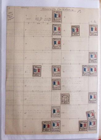 1893 Collection spécialisée de vignettes de franchise