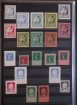 1871-1921, Rare classeur de timbres de fantaisies de