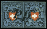 1843-2001 Reichhaltige Sammlung Schweiz in drei Biella