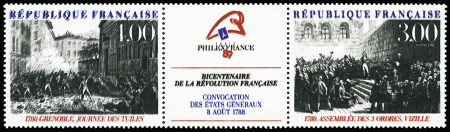 N°2538A variété spectaculaire de double impression