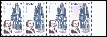 N°3712a Cardinal de Richelieu, variété rose omis sur