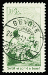 1912 Pro Juventute Vorläufer französisch mit Vollstempel