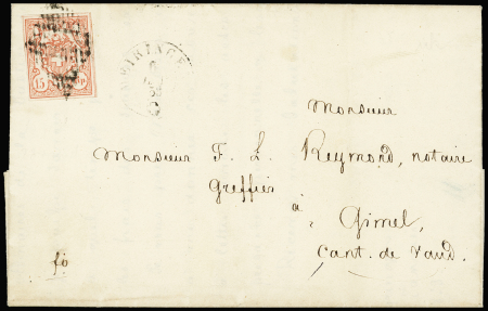 Type 8 ringsum sehr gut gerandet, entwertet Meiringener