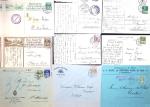 1891-1980 Auswahl 30+ Belege mit Abstempelung LE SENTIER,