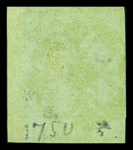 Kleiner Adler mit Genfer Rosette AW Nr. 2 entwertet,