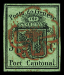 Grosser Adler dunkelgrün, farbintensiv und sehr gut