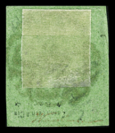 Grosser Adler dunkelgrün, farbintensiv und sehr gut