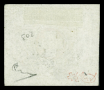 Winterthur 2 1/2Rp., farbfrisch und sehr gut gerandet