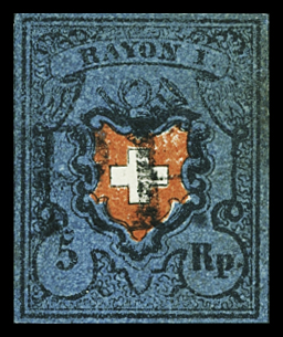 Type 18, fabrfrisch und allseitig gut gerandet, mit