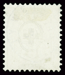 1882 15C gelb, weisses Papier sauber gestempelt ETTISWYL