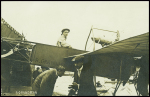 1913 (6. Apr.) Flugtag Aarau, Flugspendemarke 50 Cts