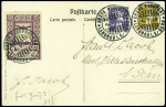 1913 (4. Mai) Flugtag Langnau, Flugspendemarke 50 Cts