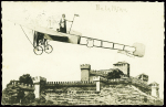 1913 (15. Juni) Flugtag Lausanne, 5C grün GS-Karte