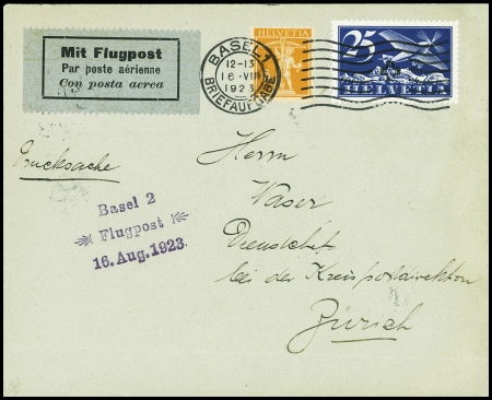 1923 (16. Aug.) Versuchsflug der Handley Page Transport