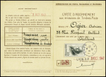 N°525 obl Lyon Rhone (6.10.42). TB
