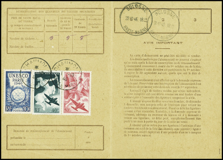 N°771 + PA16 + PA17 obl Chaumont RP Haute Marne (1