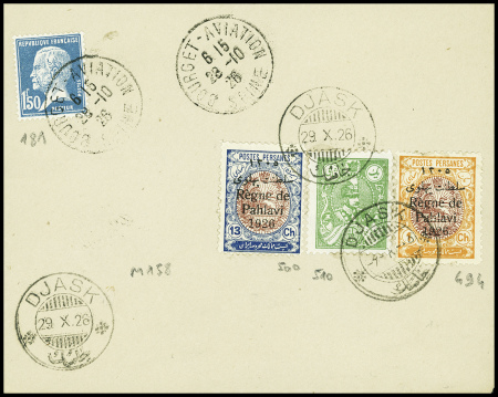 28/29.10.1926 Paris - Djask (Perse) par Costes et 