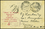 3.11.1927 Calcutta - Allahabad par Latapie : entie