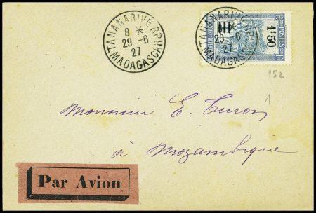 29 juin - 20 juillet 1927 Tananarive - Tchicoa (Mo