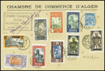 12/1 - 1/3. 1936 Croisière Commerciale Algérie - A