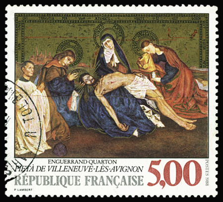 N°2558 la Pieta, variété corps du Christ de couleur
