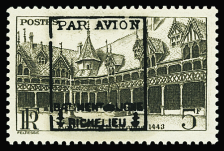 N°9 5f Beaune, neuf **, trace de rouille sinon TB.