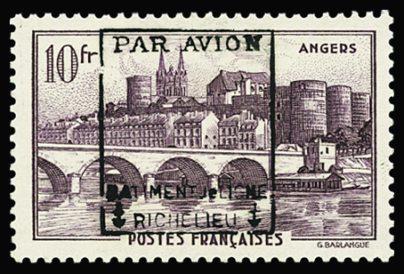 N°10 10 Angers, neuf **, TTB. Signé Calves