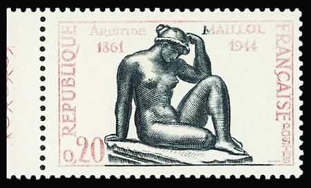 N°1281 Maillol, variété légende et faciale rose au