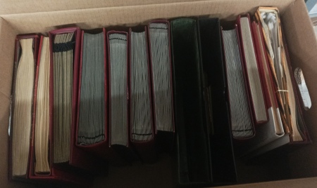 1849-2012, Collection de France en albums et classeurs, dont