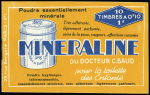 N°188-C1 Carnet Minéraline complet, neuf **, TTB, plus