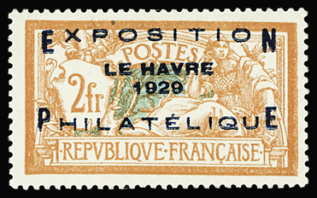 N°257A Exposition philatélique du Havre, bdf, neuf