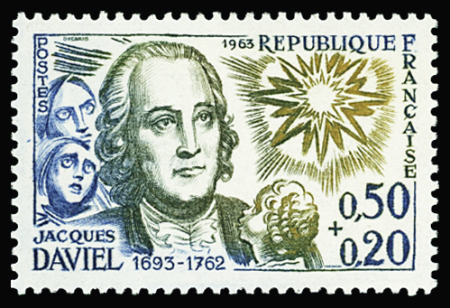 N°1374 Daviel, variété couleurs mélangées, neuf **,