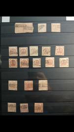 1858-1980, Collection d'Italie en 5 classeurs, dont