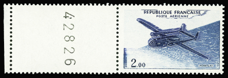 N°38 2f Noratlas, variété spectaculaire avec impression