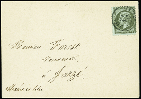 PRECURSEUR DE PREOBLITERE càd Angers 17 mars 67 sur