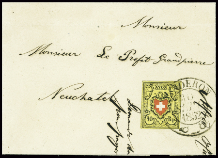 Type 26 D/RU, farbfrisch und gut gerandet, entwertet